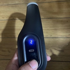 【動作確認済】USB充電式 ネックファン 首掛け扇風機 3段階風量」の画像