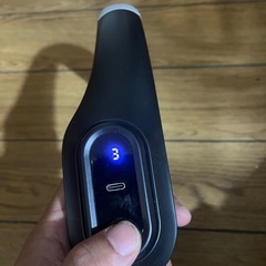 【動作確認済】USB充電式 ネックファン 首掛け扇風機 3段階風量」の画像
