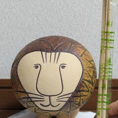 新品同様）リサ・ラーソン（ライオン）の置物の画像