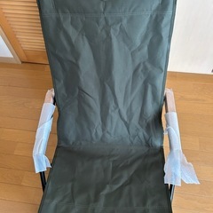 未使用ハイバックボンファイヤーチェア WE2PDC40（オリーブ）の画像