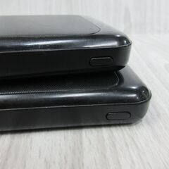 ( M-767 )モバイルバッテリー HIDISC HDDA-MB10TABK ２個セット USB Type-C ブラック 黒 PSEマーク認証 中古 動作確認済みの画像