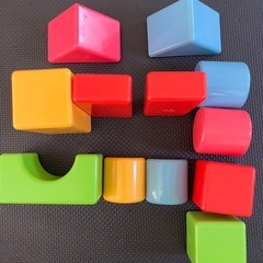 中古品　積み木
の画像