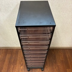 キャスター付き 収納ケース 収納ボックス 収納棚 引き出しの画像