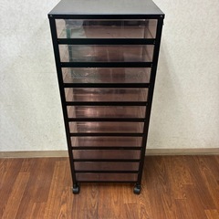 キャスター付き 収納ケース 収納ボックス 収納棚 引き出しの画像