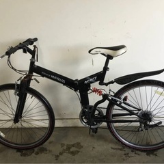 △ v 岐阜発/ MYPALLAS/ M-671/ 折りたたみ/ マウンテンバイク/ 26インチ/ 6段変速/ 走行確認/ 現状品/ R7.8/3 △A-48の画像