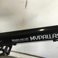 △ v 岐阜発/ MYPALLAS/ M-671/ 折りたたみ/ マウンテンバイク/ 26インチ/ 6段変速/ 走行確認/ 現状品/ R7.8/3 △A-48の画像