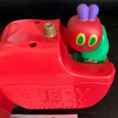 マックのおまけのはらぺこあおむしりんごのシャボン玉の画像