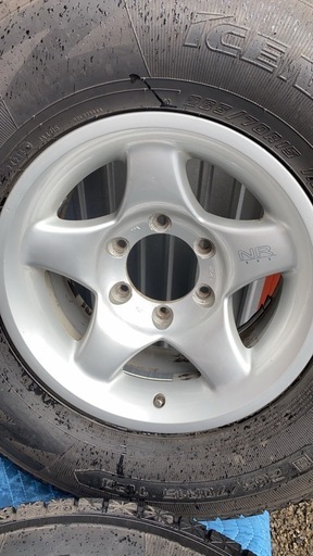 アルミホール　NR 15×7JJ -373 PCD139.7 6穴　オフ-10