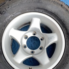 アルミホール　NR 15×7JJ -373 PCD139.7 6穴　オフ-10の画像