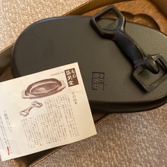 新品未使用　盛栄堂・南部鉄器・ステーキ皿3セット
の画像