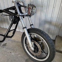 GSX1100S カタナ　フレーム足回りの画像