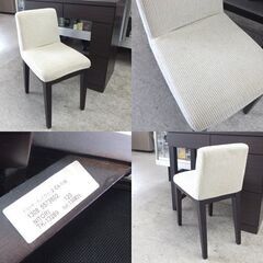 ニトリ ドレッサー 椅子付【欠損ヨゴレあり格安！】ウィン80  鏡台 コンセント付き 1面鏡 ☆ 札幌市 北区 屯田 の画像