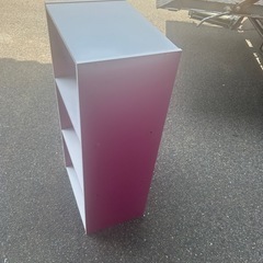 ピンク　３段ボックスの画像