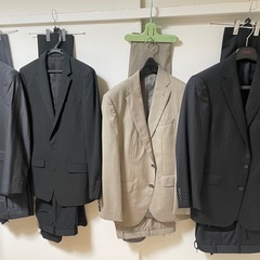 大量、男性スーツセット、ジャケットほか 11点まとめての画像