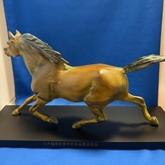 【交渉中】
馬の置物　「疾風」の画像