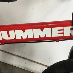 A-50 △ v 岐阜発/ HUMMER/ハマー/ 子供用自転車/ 16インチ/ 変速なし/ タイヤひび割れあり/ 現状品/ R7.5/21 △の画像