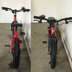 A-50 △ v 岐阜発/ HUMMER/ハマー/ 子供用自転車/ 16インチ/ 変速なし/ タイヤひび割れあり/ 現状品/ R7.5/21 △の画像