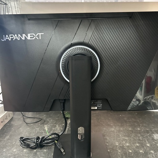 【ジャパンネクスト】27インチpc液晶モニター★2024年製　クリーニング済み/6ヶ月保証付き【管理番号11808】横 
