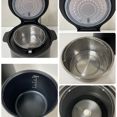 R051 ☀️ LOCABO 糖質カット炊飯器 5合炊き 22年製 JM-C20E ⭐ 動作確認済 ⭐ クリーニング済の画像