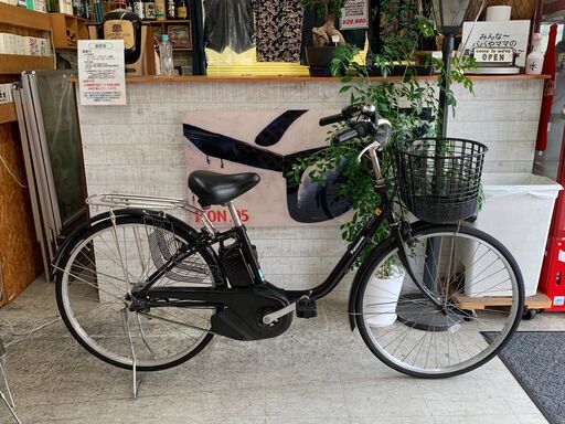 【愛品館江戸川店】Panasonic 26型 VIVI XY BE-FY631B 2022年モデル + 専用充電器　電動アシスト自転車 ID:122-045057-007