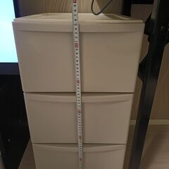 3段引き出し収納-2の画像