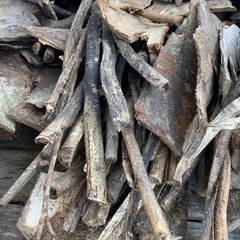 ケヤキ樹皮他　　薪　　の画像