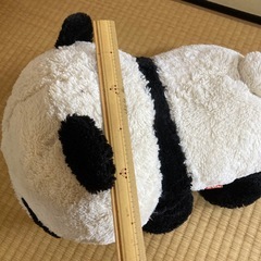 【鹿児島市内、本日（8月18日）引取可能な方】パンダ　ぬいぐるみの画像