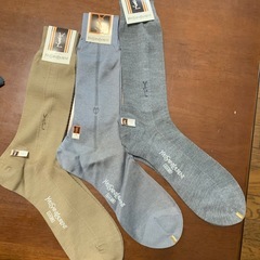 紳士靴下5足　新品未使用の画像