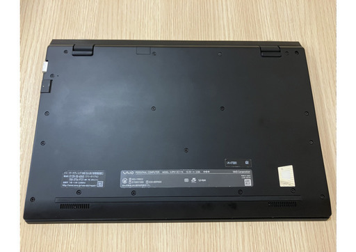 中古ノートパソコン VAIO pro 第10世代CPU NVMe256GB バッテリー優秀 Windows11