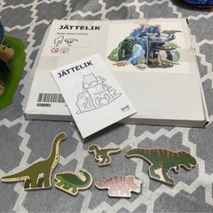 JÄTTELIK IKEA　イェッテリク 恐竜の世界 12点セットの画像