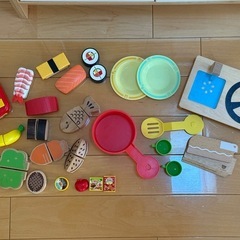IKEAおままごとキッチンセットの画像
