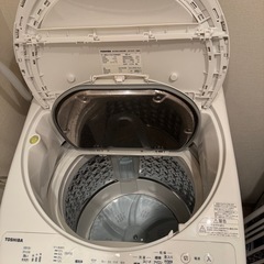 TOSHIBA 全自動洗濯機 ZABOON AW-8V9（2020年製・8kg）の画像