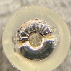 ピンクダイヤモンドピアス　片耳となります。 (鑑定済み)商品となっております。の画像
