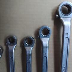 TOP メガネラチェットレンチ　五本セット　の画像