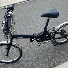 Jeep 自転車　折りたたみの画像