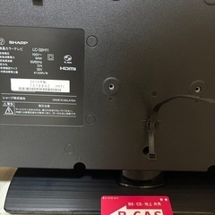 SHARP 32インチ　テレビ の画像