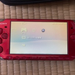 SONY PSP3000 レッドの画像