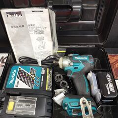 【中古】マキタ　インパクトレンチ　TW280D　取扱説明書、ケース、バッテリ1個、充電器付き【ハンズクラフト熊本けやき通り店】【店頭取引限定】の画像