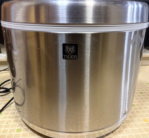 タイガー　電子保温ジャー　四升　ステンレス