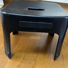 	山崎実業 tower ブラック風呂イス/浴室用｜壁面マグネット収納・浮かせる　　ゴミ箱２つまとめ売りの画像