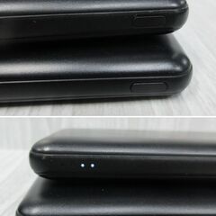 ( M-768 )モバイルバッテリー belkin BPBO11 10000mAh ２個セットUSB Type-C ブラック 黒 PSEマーク認証 中古 動作確認済みの画像