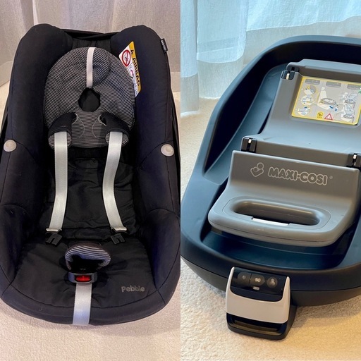 再値引き《セット販売》MAXI-COSI Pebble & family fix