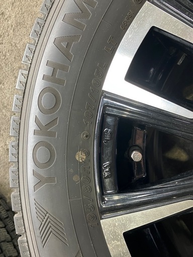 YOKOHAMA ice GUARD iG91 195/80R15 冬タイヤ スタッドレスタイヤ タイヤホイールセット