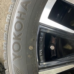 YOKOHAMA ice GUARD iG91 195/80R15 冬タイヤ スタッドレスタイヤ タイヤホイールセットの画像