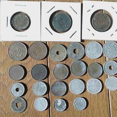 100円札　乾隆通寳　大正10年　昭和11年～昭和25年　硬貨　古銭　27枚セット　の画像