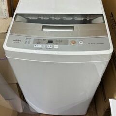 アクア　洗濯機　4.5ｋｇ　2020年製造の画像