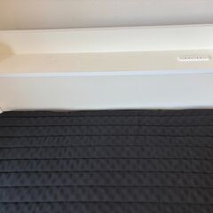 棚・コンセント・引き出し収納付きベッドの画像