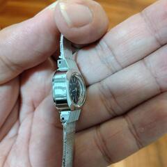 動作品 SEIKO レディース手巻き機械式腕時計 型番： 11-0340の画像