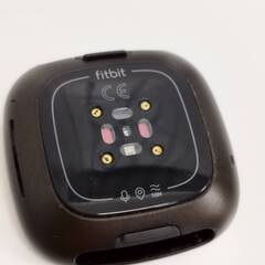 fitbit versa 3/FB511/スマートウォッチ/ブラックの画像