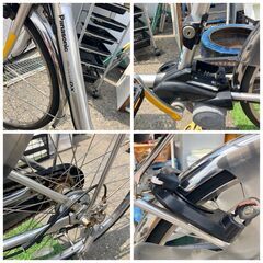 電動アシスト自転車 Panasonic VIVI DX バッテリー無し 部品取り等に（ジャンク扱い）の画像